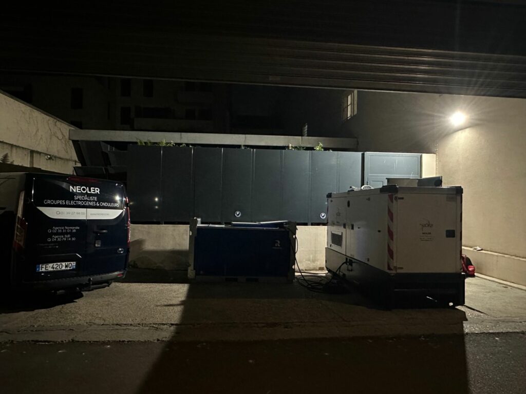 INSTALLATION GROUPE ELECTROGENE 100 kVA